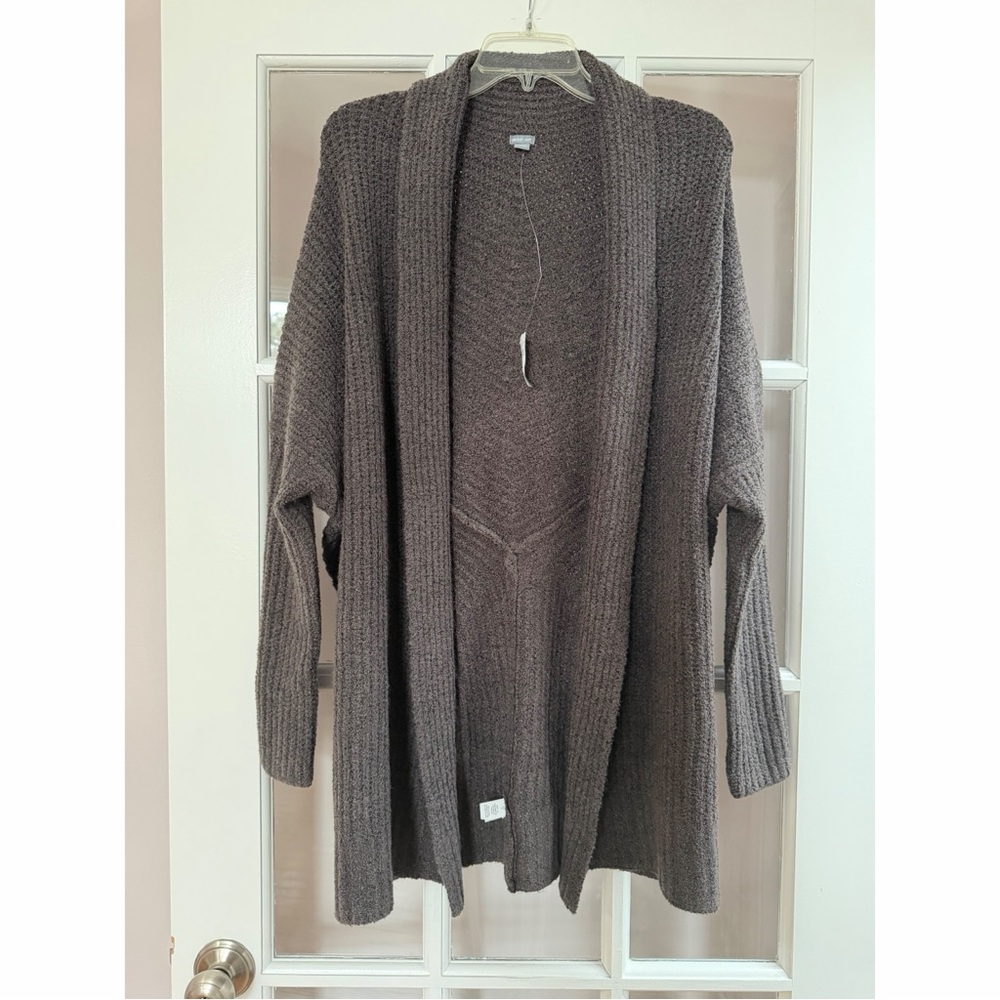 Aerie Gray Chunky Knit Oversized Cardigan - NWT